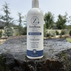 ZeroScent Pets Fragrance-Free Dog and Cat Shampoo, 16oz.